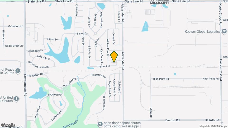 9908 Tremont Dr Mapa y Detalles de la Ubicación