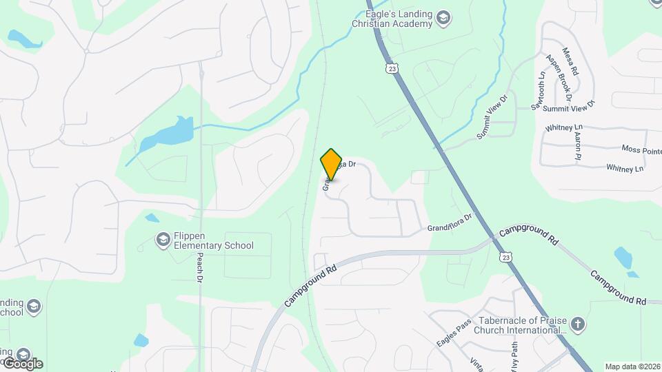 302 Grandiflora Dr Mapa y Detalles de la Ubicación