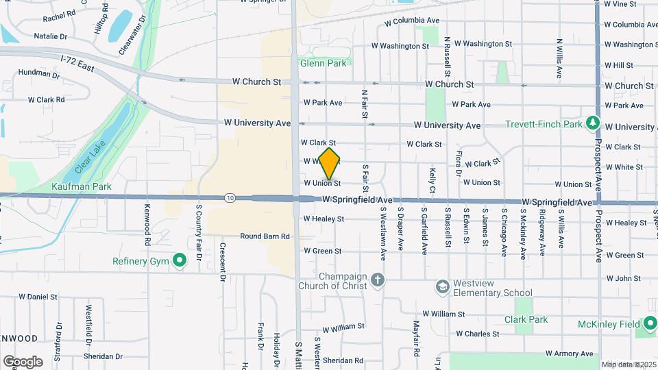 1703 W Union St Map and Location Details