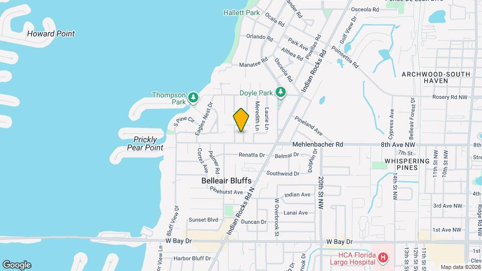 1740 Opal Ln Mapa y Detalles de la Ubicación