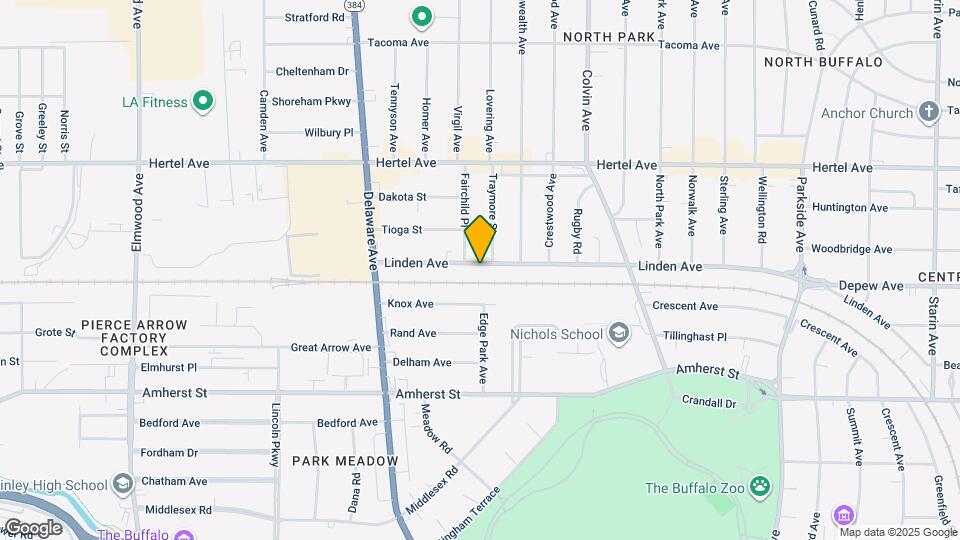 558 Linden Ave, Unit 2 Map and Location Details
