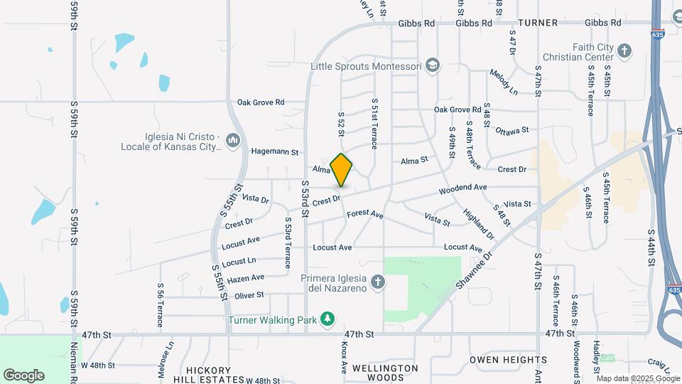 5202 Woodend Ave Map and Location Details