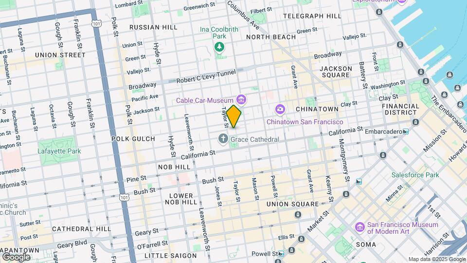 Nob Hill Condominiums Mapa y Detalles de la Ubicación