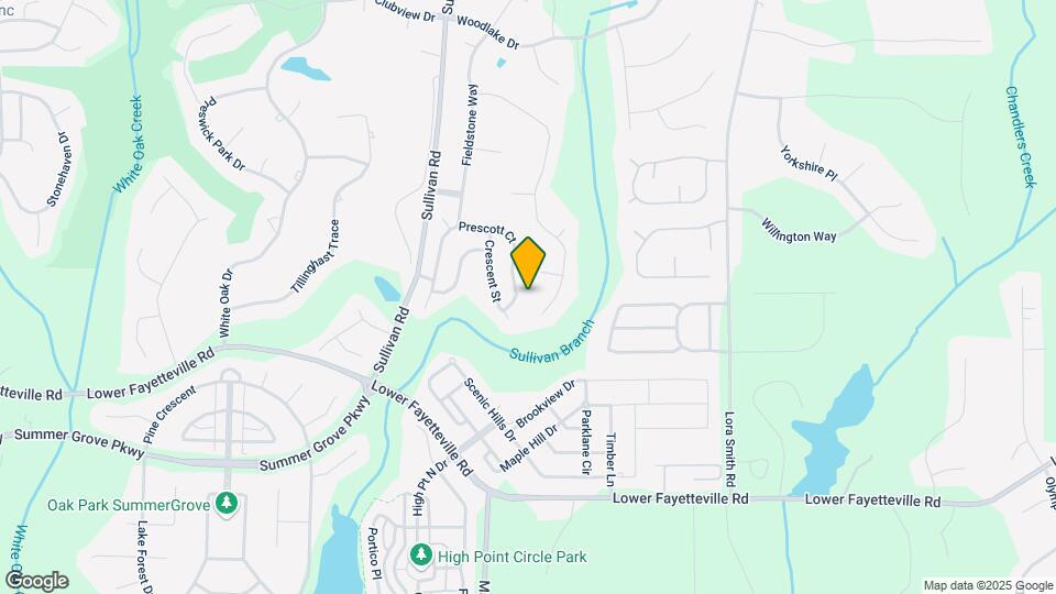 342 Prescott Ct Map and Location Details