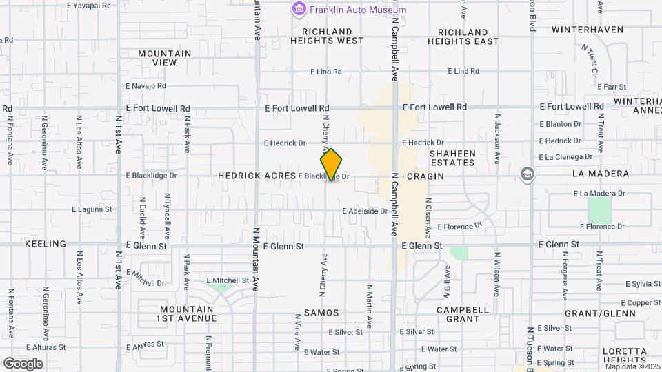 2940 N Cherry Ave Map and Location Details