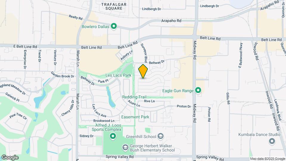 3916 Winter Park Ln Map and Location Details
