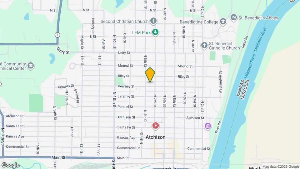 713 Kearney St Map and Location Details