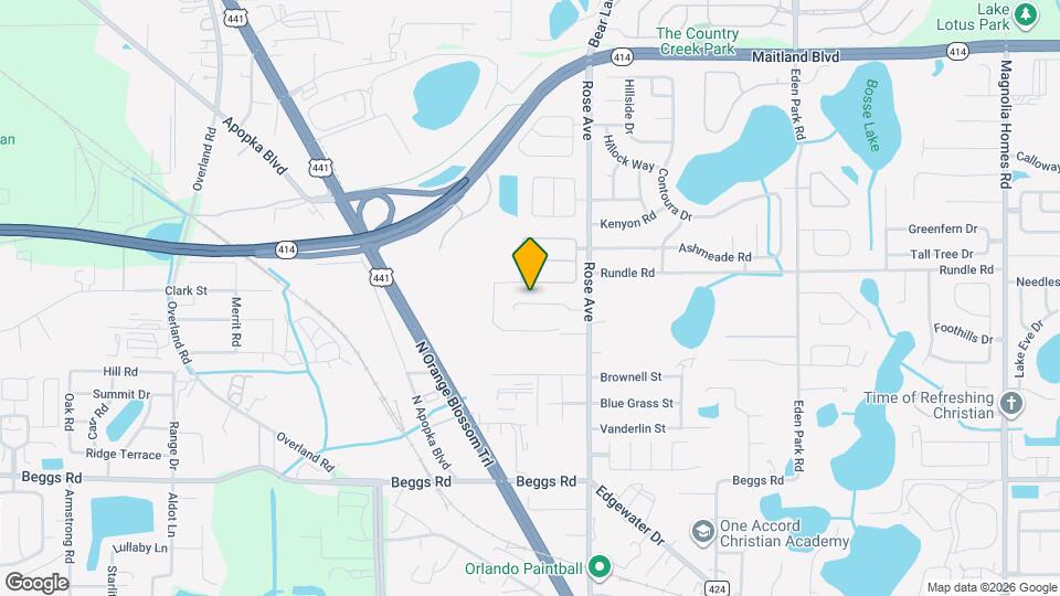 5611 New Cambridge Rd Map and Location Details