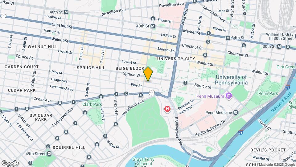 3942 Delancey St Mapa y Detalles de la Ubicación