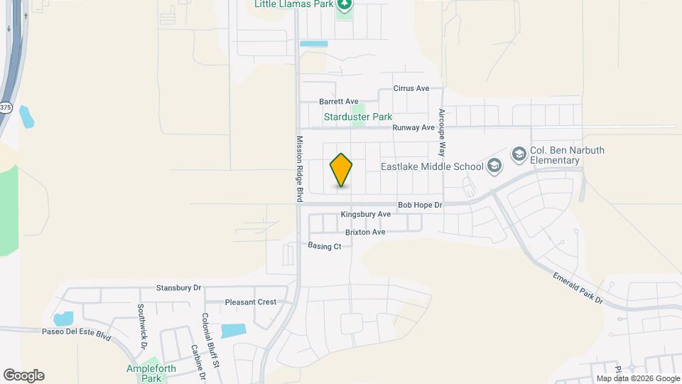 930 Bicknor Pl Map and Location Details