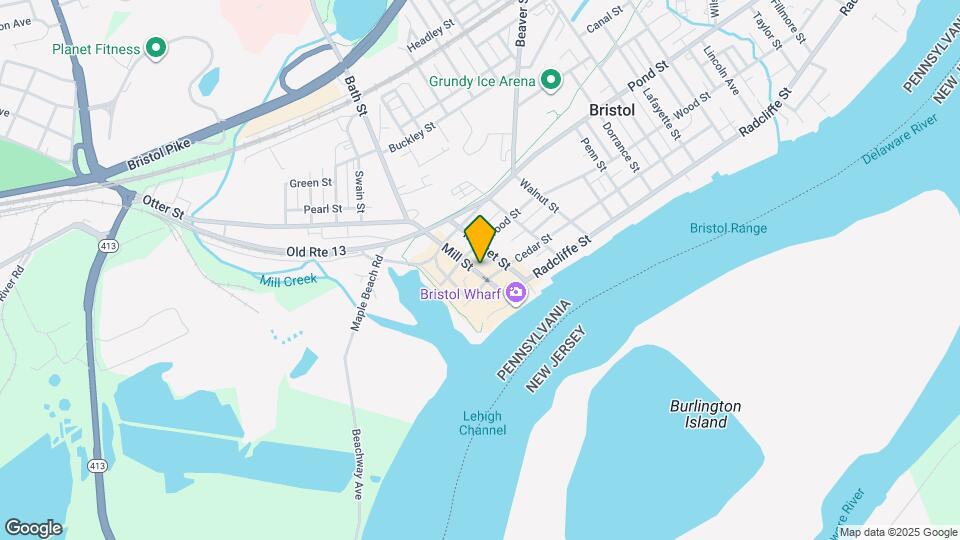 215 Mill St Map and Location Details