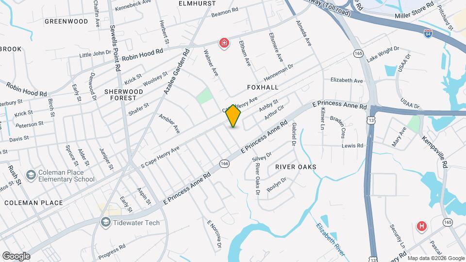 1536 Beekman St Mapa y Detalles de la Ubicación