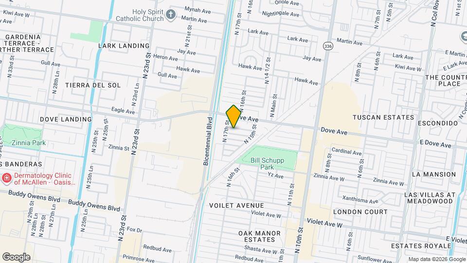 1612 Cardinal Ave W Map and Location Details