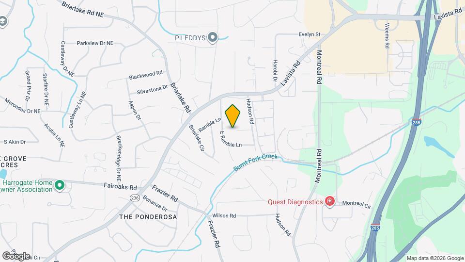 3036 Hudson Ct Map and Location Details