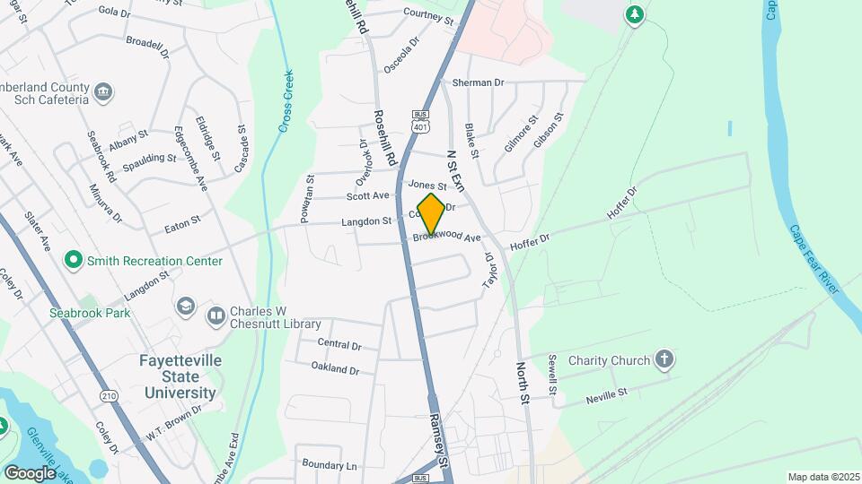 112 Brookwood Ave Map and Location Details