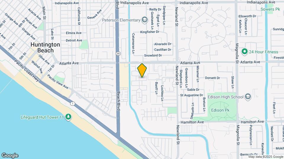 8195 Eastport Dr Map and Location Details