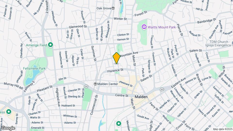 64 Linden Ave-Unit -2 Map and Location Details