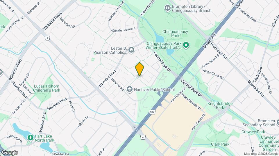 69 Huntingwood Crescent Map and Location Details