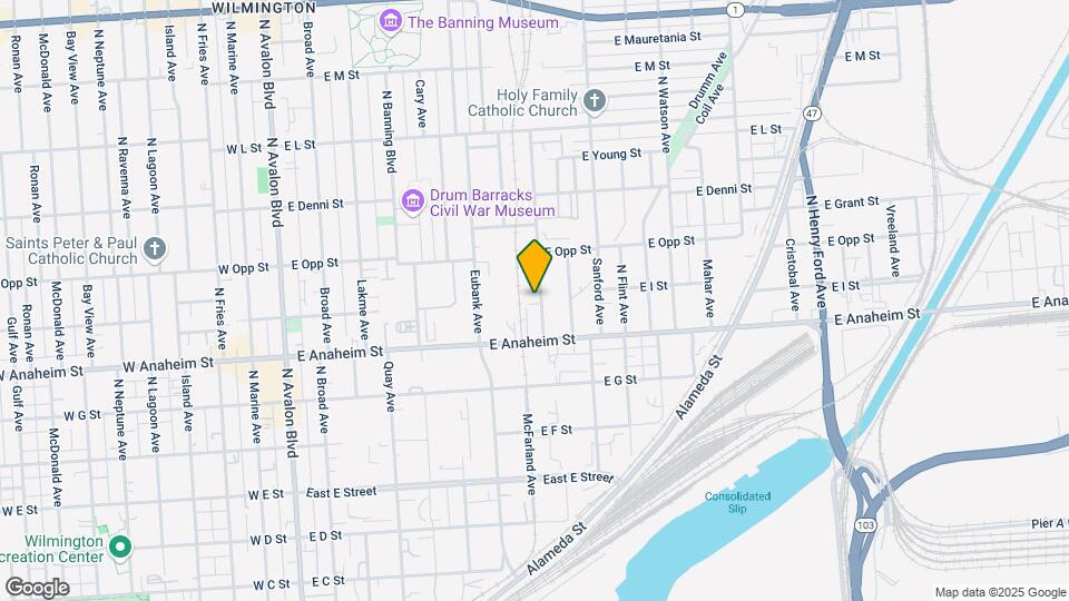 903 McFarland Ave Map and Location Details