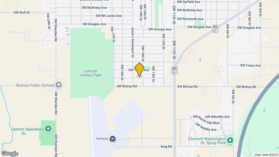 1426 SW Oklahoma Ave Map and Location Details