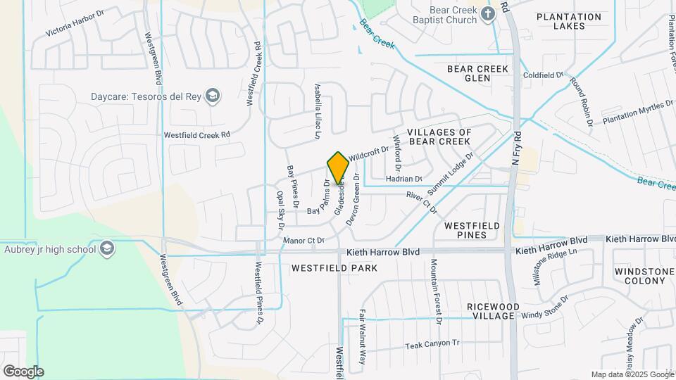 5303 Gladeside Dr Map and Location Details