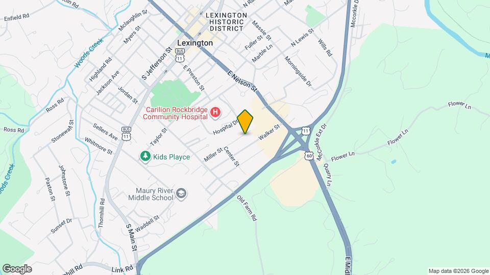 208 Miller St Map and Location Details