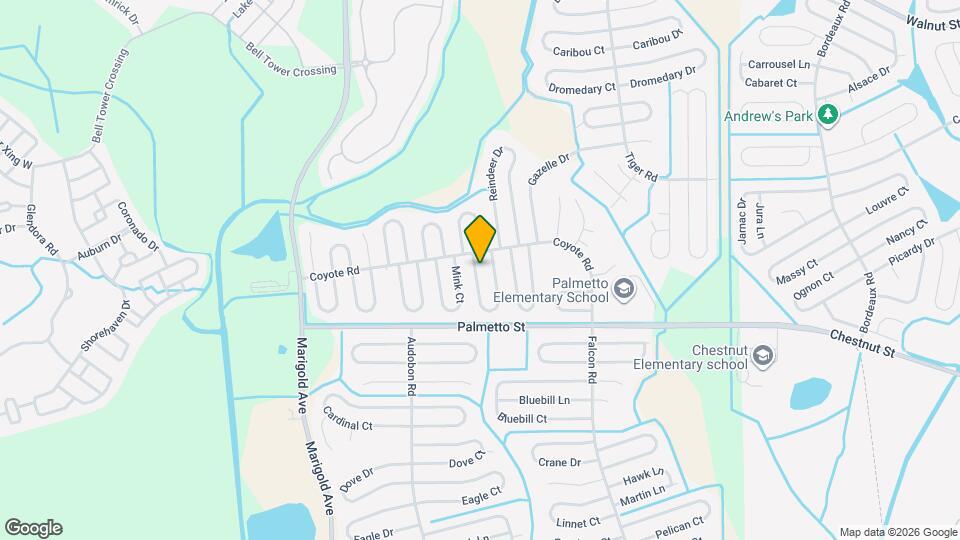 709 Platypus Ct Map and Location Details