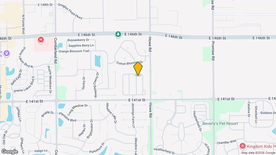 14299 Refreshing Garden Ln Map and Location Details