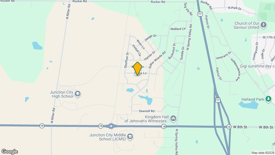 1510 Paige Ct Map and Location Details