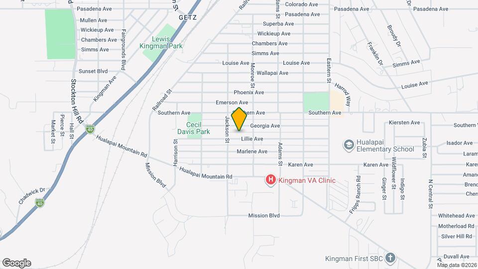 2519 Lillie Ave Map and Location Details