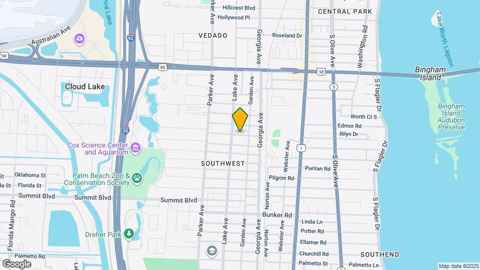 5901 Garden Ave Map and Location Details