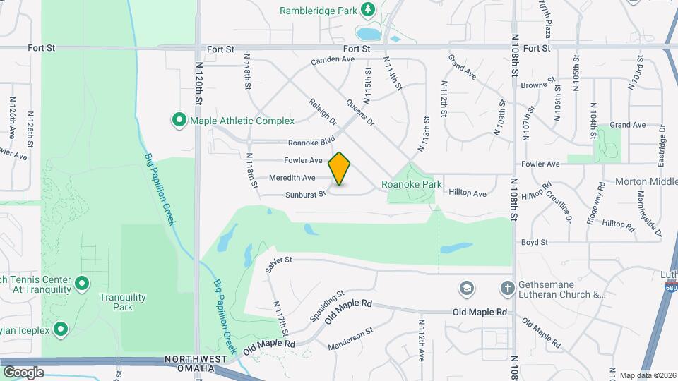 11430 Sunburst St Map and Location Details