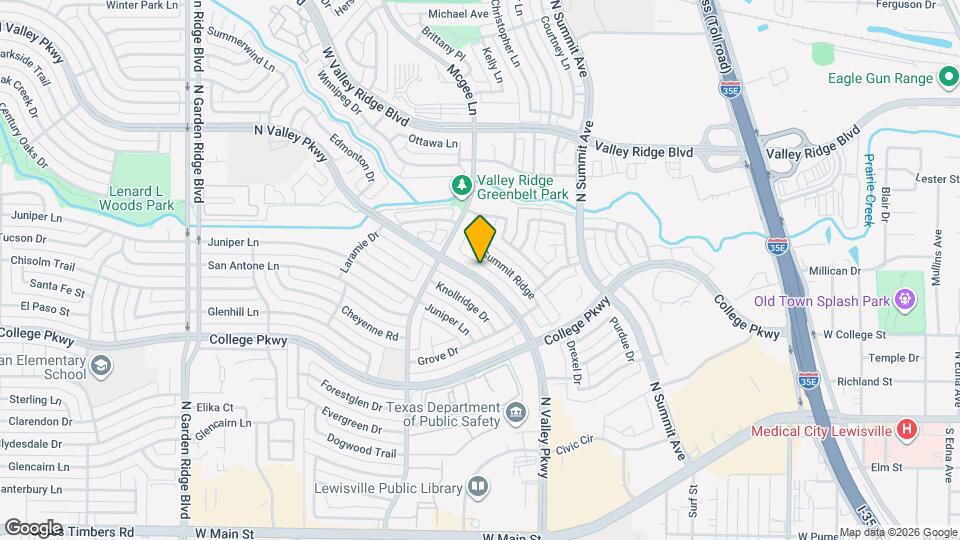 773 N Valley Pkwy Map and Location Details