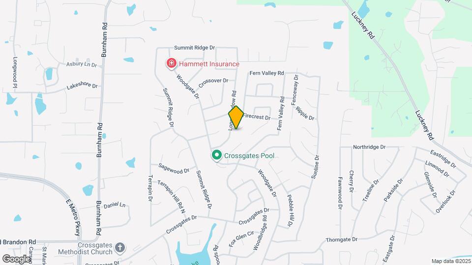 102 Long Meadow Ct Map and Location Details