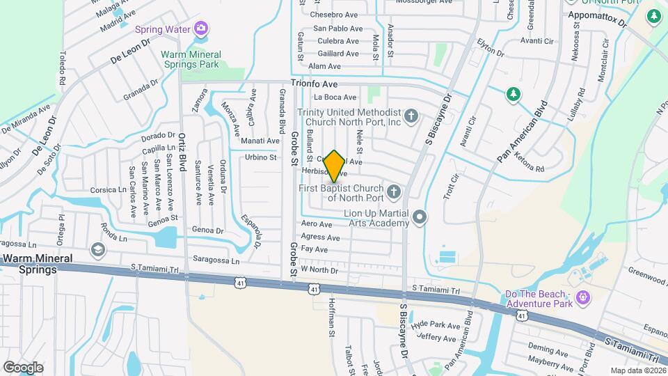 8617 Shumock Ave Mapa y Detalles de la Ubicación