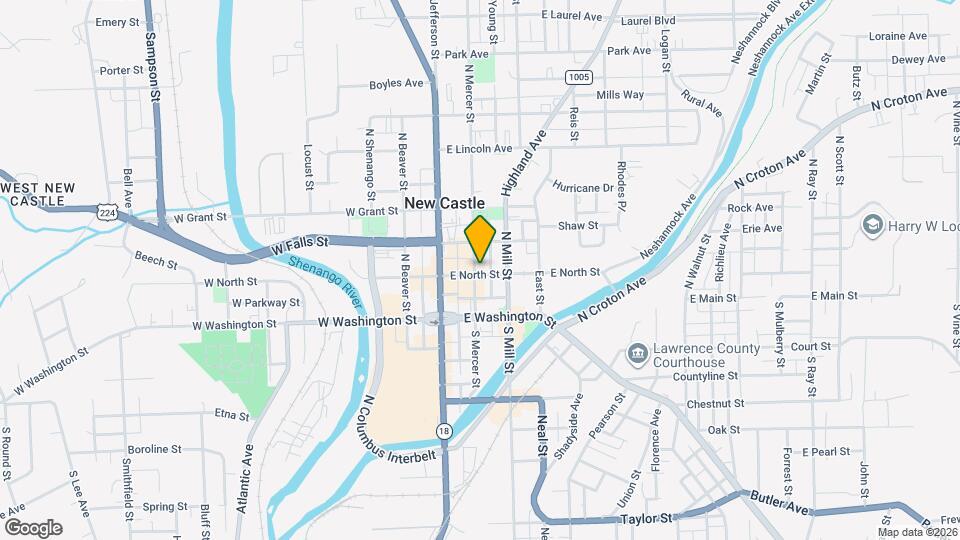 109 E North St, Unit 3 Map and Location Details