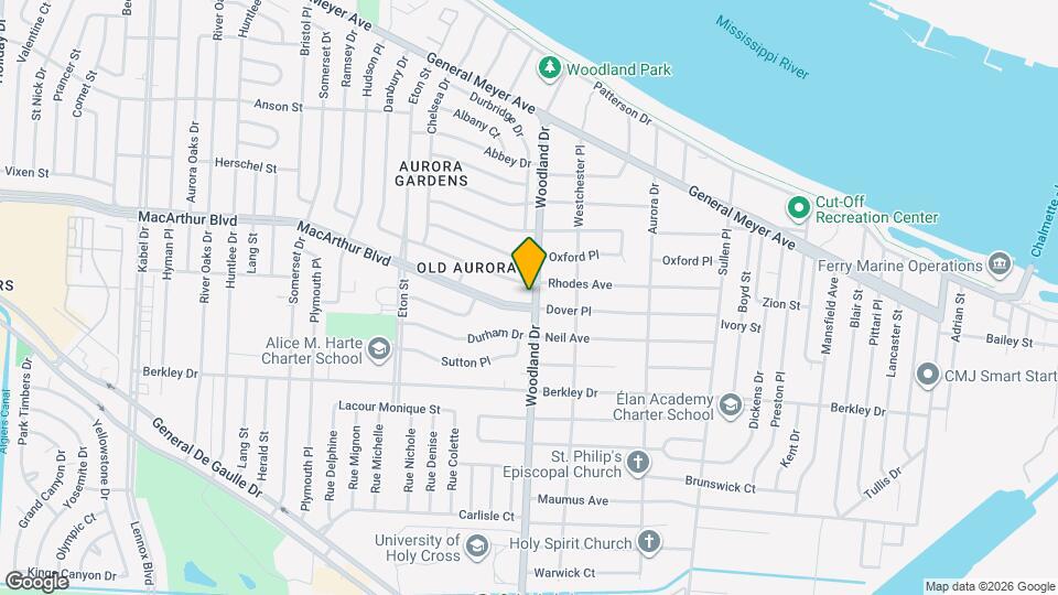 5892 MacArthur Blvd Map and Location Details