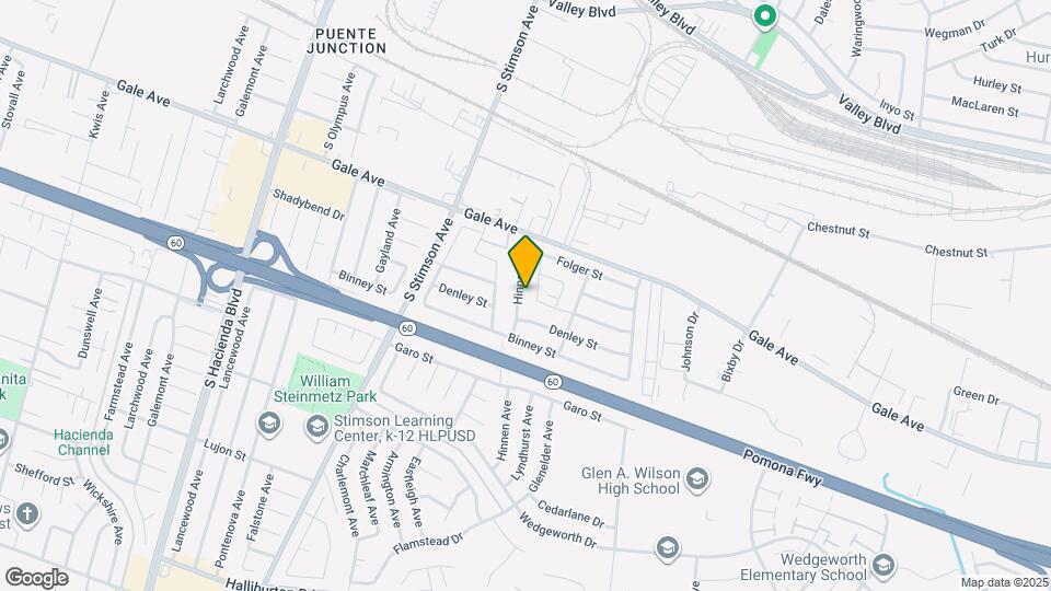 1204 Hinnen Ave Map and Location Details