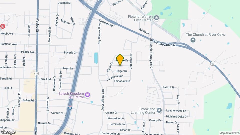 1421 Warringwood Dr Map and Location Details
