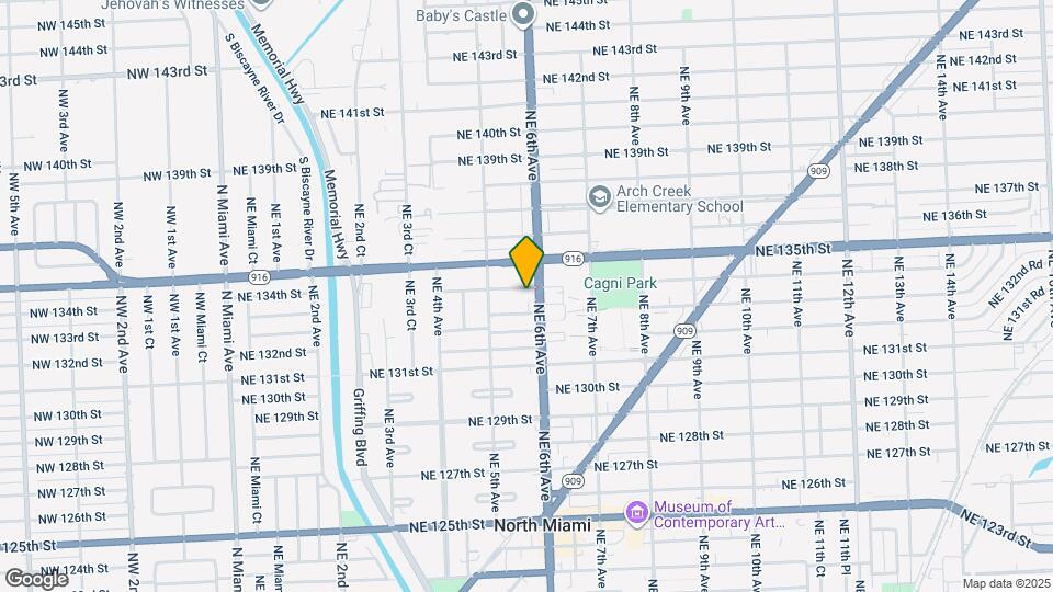 13390 NE 6th Ave, Unit 11 Map and Location Details