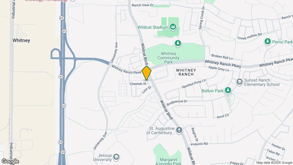 1429 Cheetah St Map and Location Details