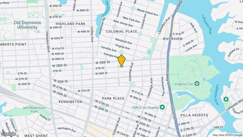 535 37th St Map and Location Details