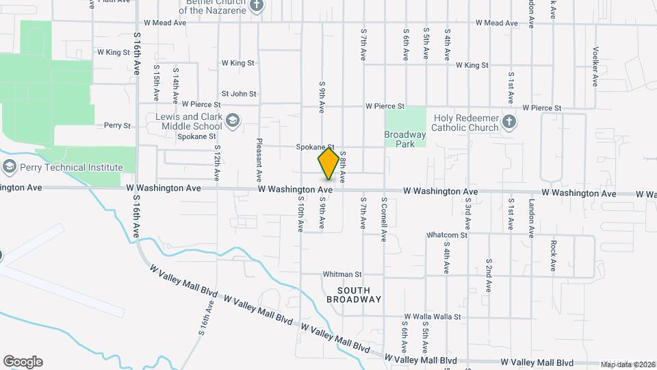 809 W Washington Ave Map and Location Details
