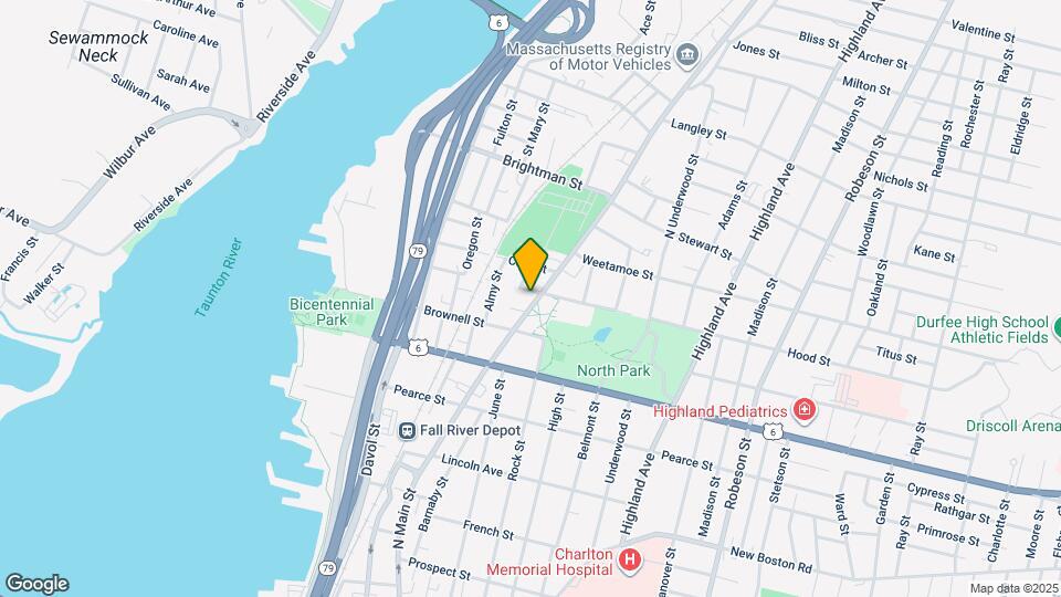 1232 N Main St Map and Location Details