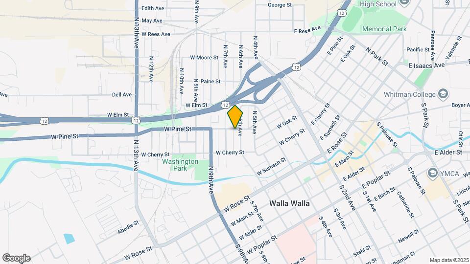 407 W Pine St Mapa y Detalles de la Ubicación