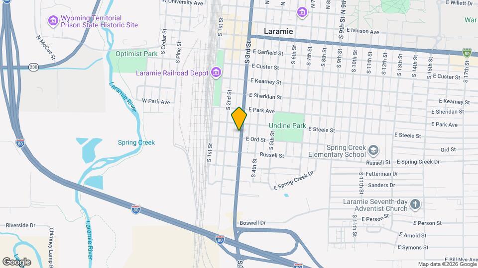 918 S 3rd St Map and Location Details