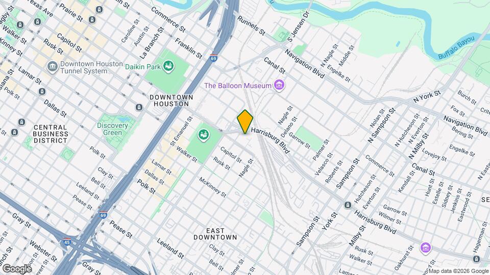 502 Live Oak St Map and Location Details