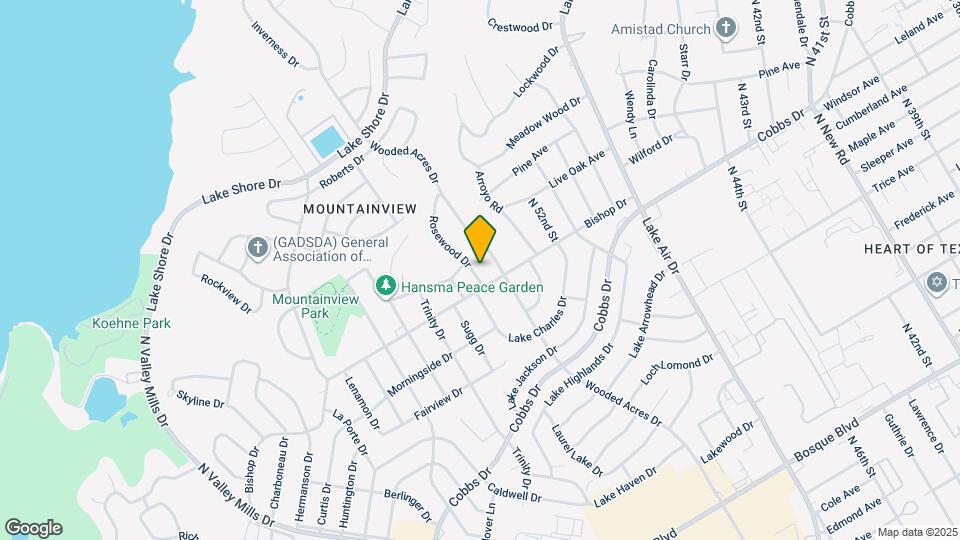 2211 Rosewood Dr Map and Location Details