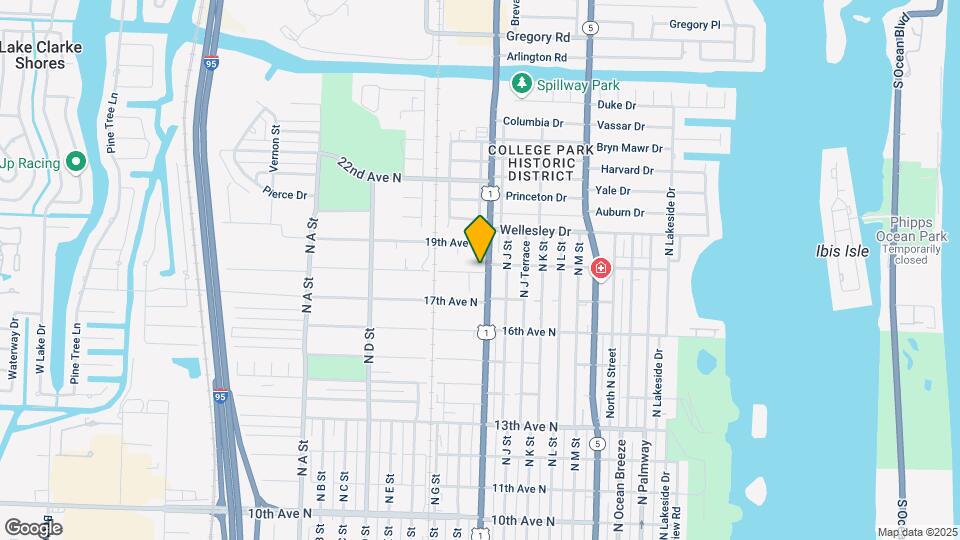 1809 N Dixie Hwy Map and Location Details