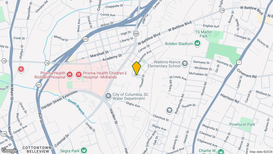 2718 Howell Ct Map and Location Details